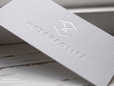 Uncoated Business Cards